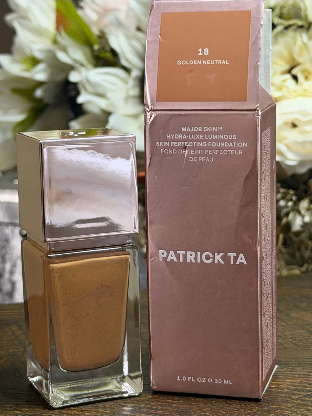 Patrick Ta Foundation - 18 Golden Neutral Warm Tan
